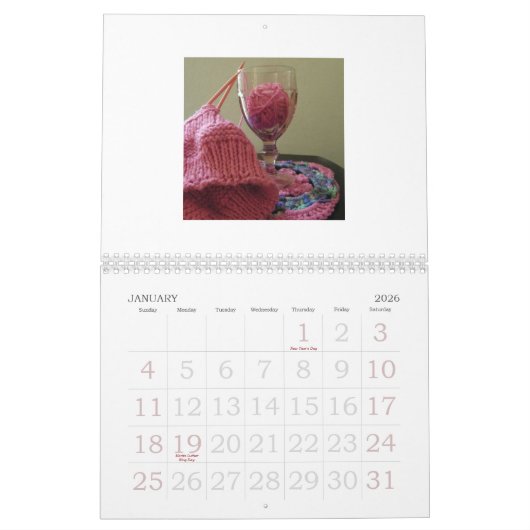 Yarn Lover's agenda Kalender (Jan 2026)