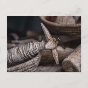  Yarn Spindle Briefkaart