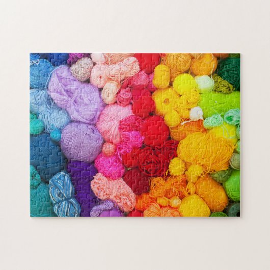Yarn Stash Puzzle Legpuzzel (Horizontaal)