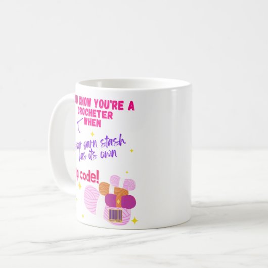 Yarn Wonderland Mug - Un plaisir pour les biscuits (Devant gauche)