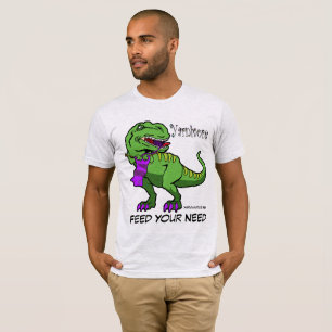 Yarnivore Yarnivaurus Rex T-shirt
