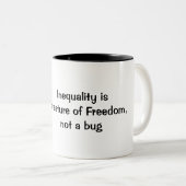 Yaron Brook Show - Mok van ongelijkheid (Voorkant rechts)