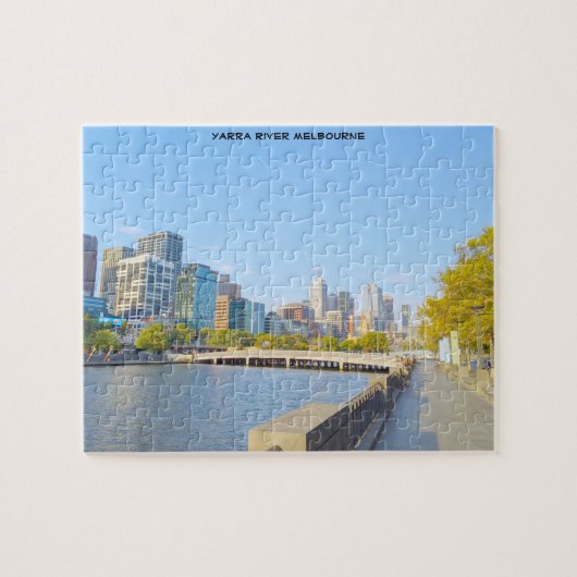Yarra Rivier Melbourne Legpuzzel (Horizontaal)