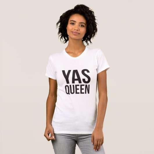 Yas Queen T-shirt (Voorkant volledig)
