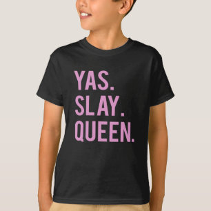 Yas Slay Queen Print 2 T-shirt