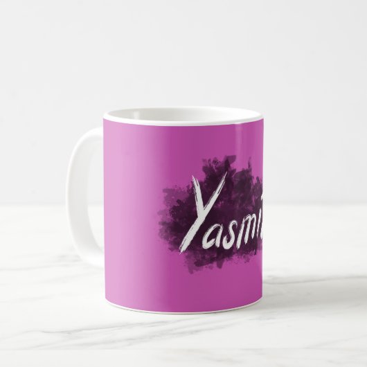 Yasmin - Votre nom sur Mug - Meilleur cadeau | kua (Devant gauche)