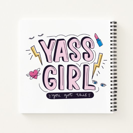 Yass Girl | U hebt dit Notitieboek (Achterkant)