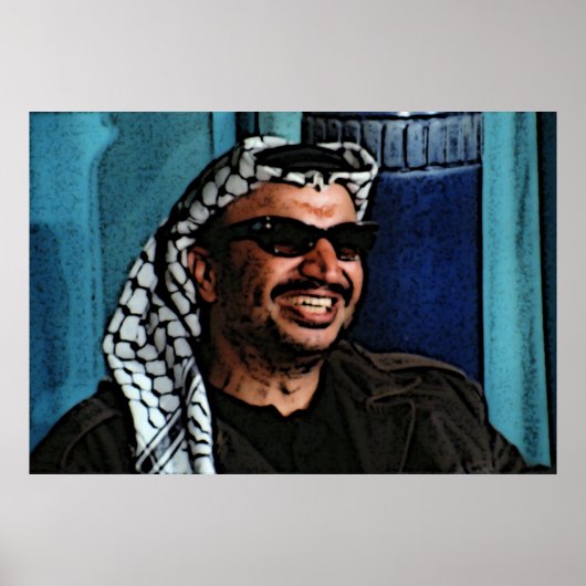 Yasser Arafat Poster (Voorkant)