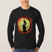 Yasuke Black Samurai Bushido Warrior Japa T-shirt (Voorkant)