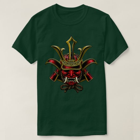 Yasuke Black Samurai Bushido Warrior Kata T-shirt (Design voorkant)