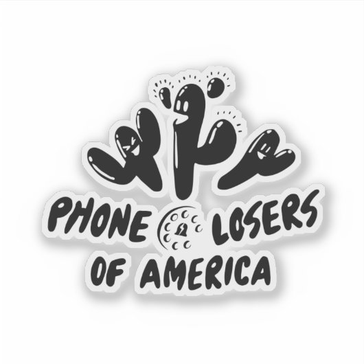 Yati M's PLA Design #1 Sticker (Voorkant)