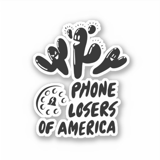 Yati M's PLA Design #2 Sticker (Voorkant)