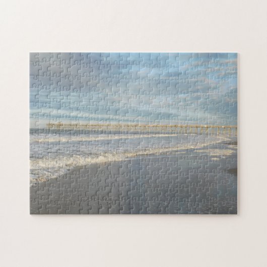 Yaupon Pier Oak Island NC Legpuzzel (Horizontaal)