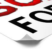 Yawn Coffee Scream Funny Poster (Coin)