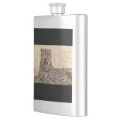 Yawning Cheetah Flacon (Links)