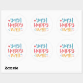 Yay Happy Mail - Small Business Sticker (Vel)