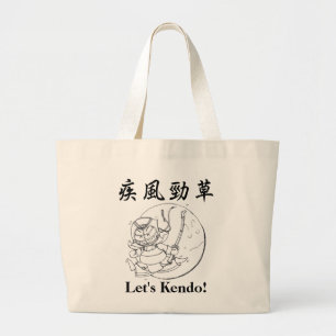 Yay Kendo! Jumbo Canvas tas ShippuKeiso