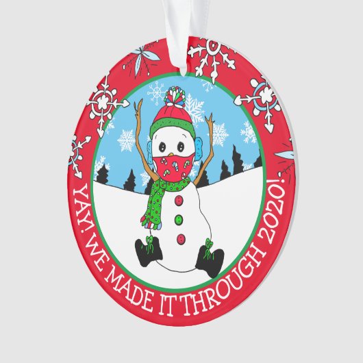 Yay, nous avons réussi à travers 2020 Keepsaké de  (devant)