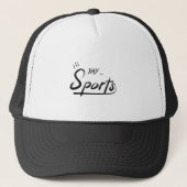 Yay Sports Funny Trucker Pet (Voorkant)