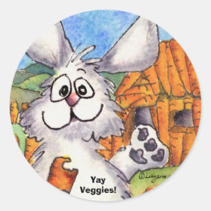 Yay Veggies! Vegetarische Stickers