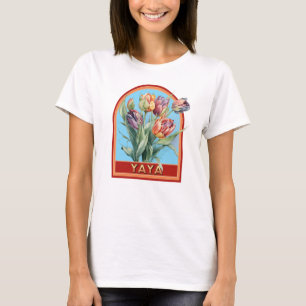 Yaya Bloemen Grootmoeder T-shirt