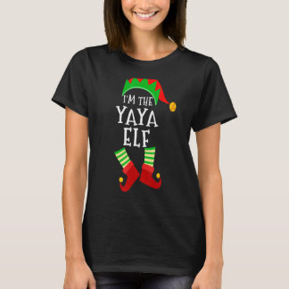 Yaya Elf Matching Familie Groep Kerst Elf Party T-shirt