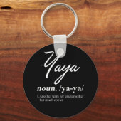 YaYa Funny Definition Sleutelhanger (Voorkant)