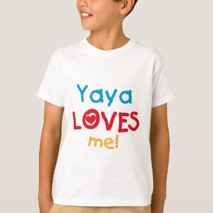 Yaya houdt van me overhemden en cadeaus t-shirt