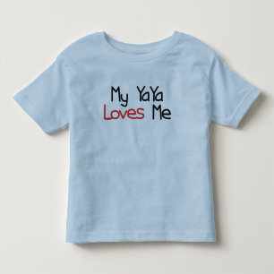 YaYa houdt van mij Kinder Shirts