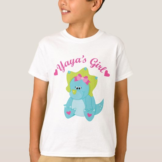 Yayas Girl Dinosaur T-shirt (Voorkant)