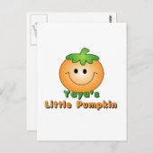 YaYa's kleine pompoen Briefkaart (Voorkant / Achterkant)