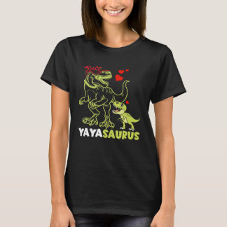 Yayasaurus Yaya Dinosaurus Rex Moederdag T-shirt