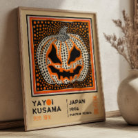 Yayoi Kusama Abstracte Pompoen Retro Expositie