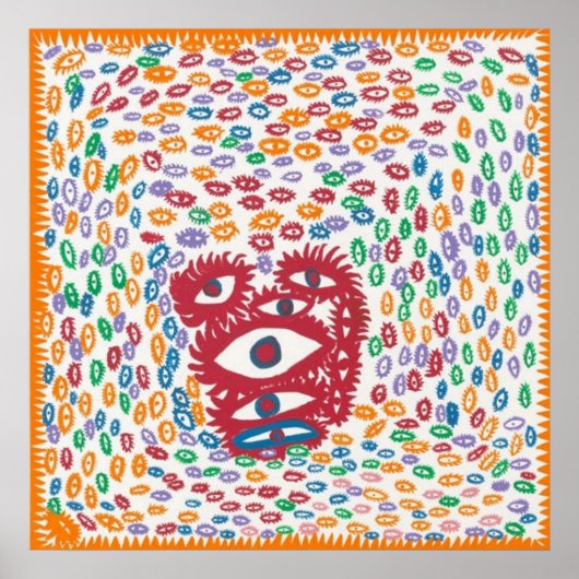 Yayoi Kusama Art 4 Poster (Voorkant)
