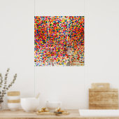 Yayoi Kusama art Poster (Keuken)