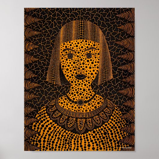 Yayoi Kusama art Poster (Voorkant)