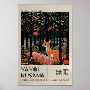 Yayoi Kusama Geïnspireerd Abstracte kunst Print