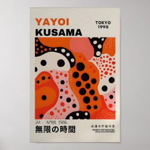Yayoi Kusama Geïnspireerd Abstracte kunst Print