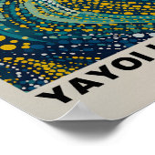 Yayoi Kusama Geïnspireerd Abstracte kunst Print (Hoek)