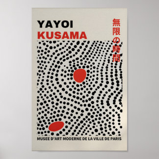 Yayoi Kusama Geïnspireerd Abstracte kunst Print