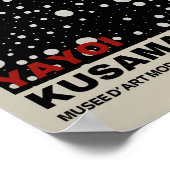 Yayoi Kusama Geïnspireerd Abstracte kunst Print (Hoek)