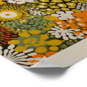 Yayoi Kusama Geïnspireerd Abstracte kunst Print (Hoek)