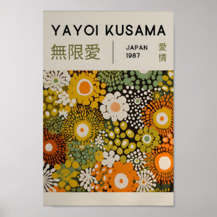 Yayoi Kusama Geïnspireerd Abstracte kunst Print