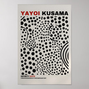 Yayoi Kusama Geïnspireerd Abstracte kunst Print
