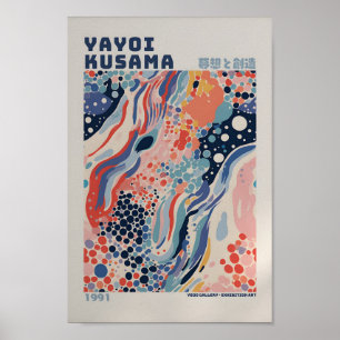 Yayoi Kusama Geïnspireerd Abstracte kunst Print