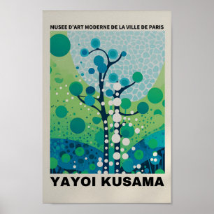 Yayoi Kusama Geïnspireerd Abstracte kunst Print