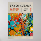 Yayoi Kusama Geïnspireerd Abstracte kunst Print (Voorkant)
