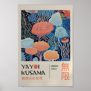 Yayoi Kusama Geïnspireerd Abstracte kunst Print
