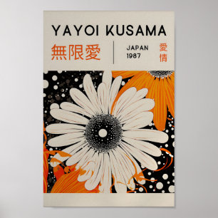 Yayoi Kusama Geïnspireerd Abstracte kunst Print
