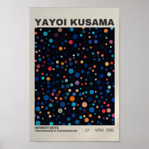 Yayoi Kusama Geïnspireerd Abstracte kunst Print